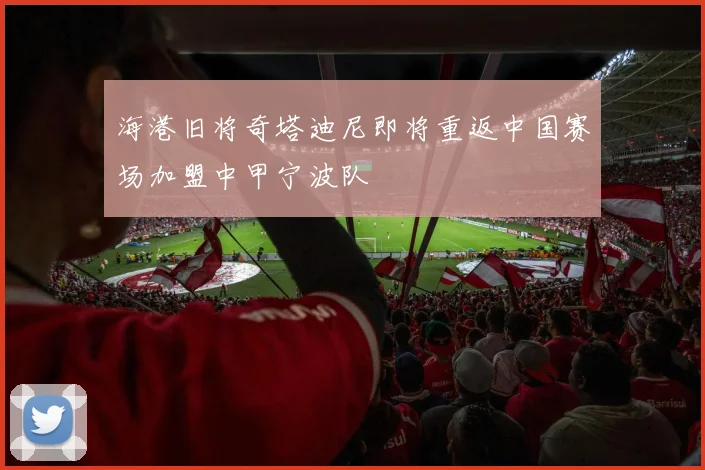 海港旧将奇塔迪尼即将重返中国赛场加盟中甲宁波队